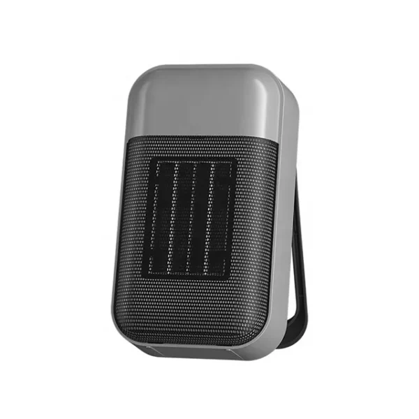 Small Electric Fan Heater Grey