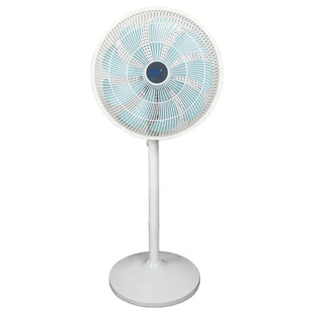 white standing fan