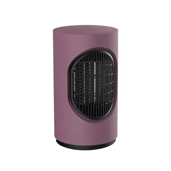 mini electric heater purple