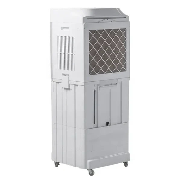 white air cooler back